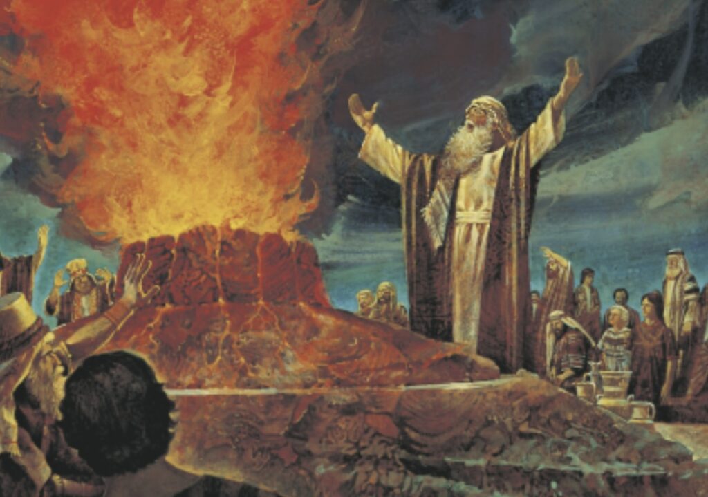 Story of prophet Elijah in the bible