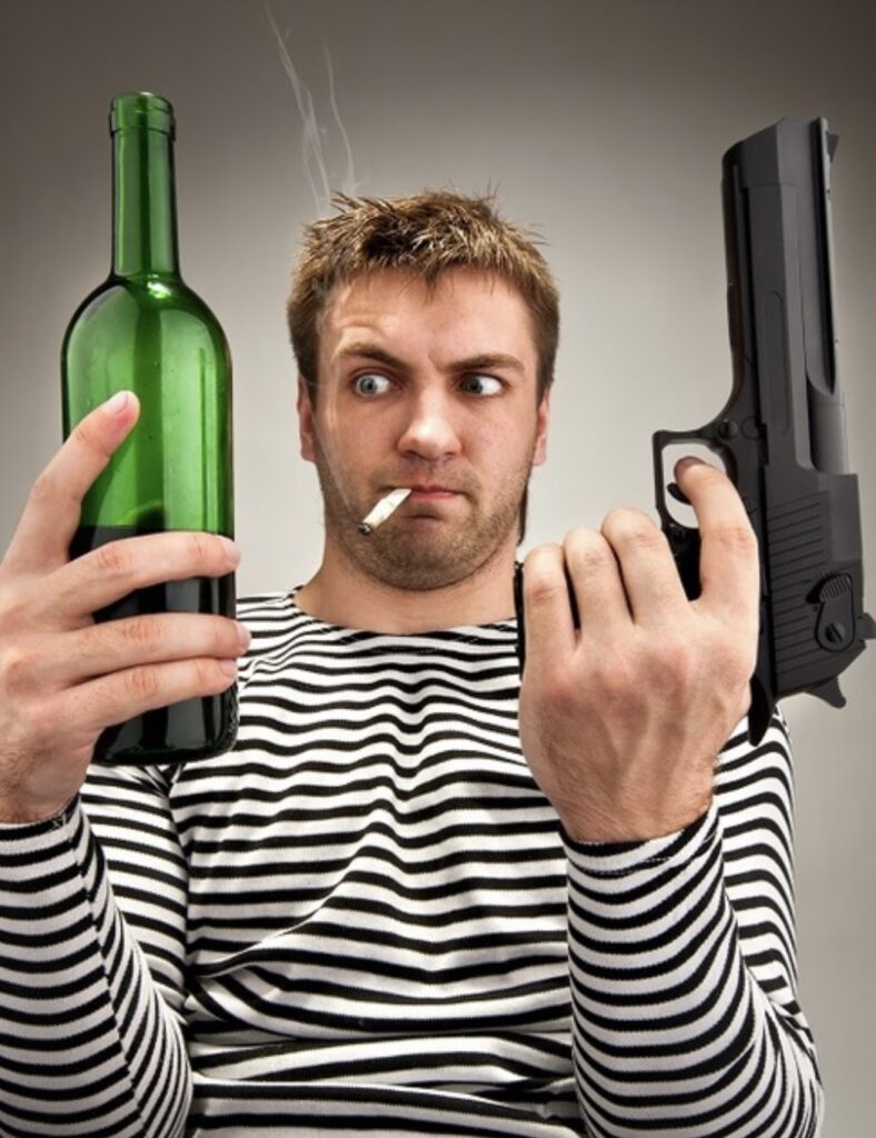 The relation between alcohol usage and firearm carrying among rural youth